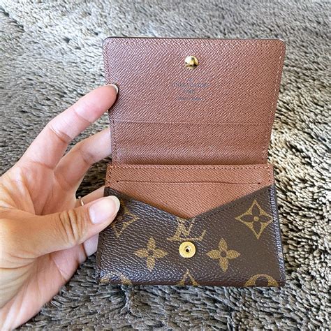 lv envelope card holder|louis vuitton business card holder.